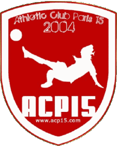 Sports FootBall Club France Logo Ile-de-France 75 - Paris AC Paris 15 