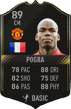 Multi Media Video Games F I F A - Card Players France Paul Pogba 