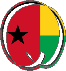 Flags Africa Guinea Bissau Form 02 