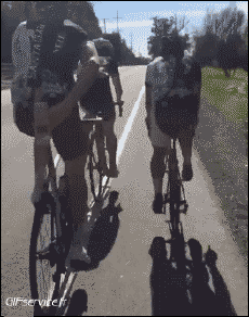 Humor -  Fun Sports Cycling - Bike Gamelle - Fail 02 