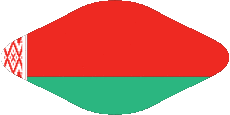 Fahnen Europa Weißrussland Verschiedene 