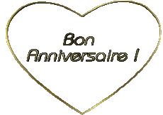 Messages French Bon Anniversaire Coeur 001 