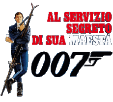 Multimedia Film Internazionale James Bond 007 Al servizio secreto di sua Maesta Logo Italiano 