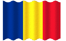 Flags Europe Romania Waving 