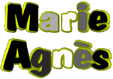 First Names FEMININE - France M Composed Marie Agnès 