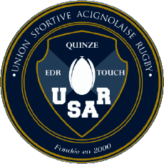 Sports Rugby Club France Logo Dept 35 USAR - Union Sportive Acigné 