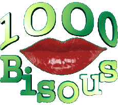 Messages Français Bisous 1000 