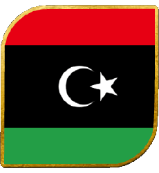 Fahnen Afrika Libyen Platz 