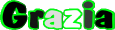 Vorname WEIBLICH - Italien G Grazia 