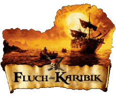 Multi Media Movies International Pirates of the Caribbean The Curse of the Black Pearl German Logo 