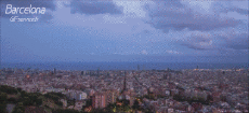 Humor - Fun Lugares - TimeLapse Espagne - Barcelone 