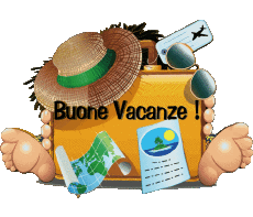 Messages Italien Buone Vacanze Fond Transparent 13 
