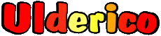 Nombre MASCULINO - Italia U Ulderico 
