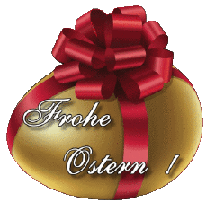 Mensajes Alemán Frohe Ostern 09 