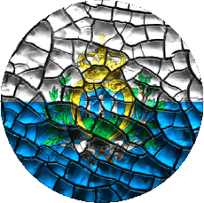 Bandiere Europa San Marino Tondo 