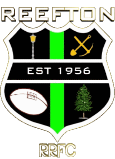 Deportes Rugby - Clubes Mundo - Logotipo Nueva Zelanda R Reefton RRFC 
