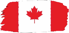 Flags America Canada Rectangle 