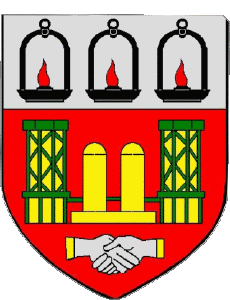 Drapeaux France Départements - Villes 12 DECAZEVILLE 