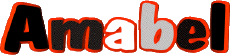 Nombre FEMENINO - UK - USA - IRL - AUS - NZ A Amabel 