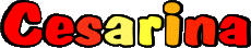 Nome FEMMINILE - Italia C Cesarina 