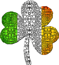 Fahnen Europa Irland Klee 