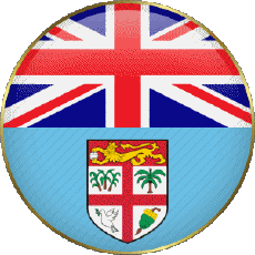 Bandiere Oceania Figi Tondo 