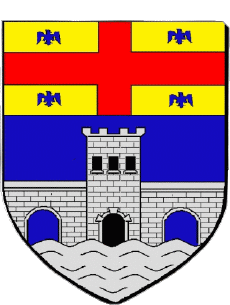 Blason-Drapeaux France Départements - Villes 93 L_ILE SAINT DENIS 