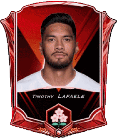 Sports Rugby - Joueurs Japon Timothy Lafaele 