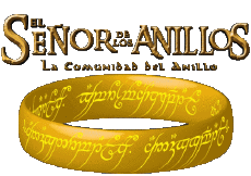 Multimedia Películas Internacional El Señor de los Anillos La Communidad del Anillo Logotipo Español 