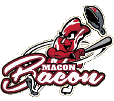 Sports Baseball U.S.A - CPL - Coastal Plain League Macon Bacon 