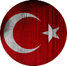 Flags Asia Turkey Round 