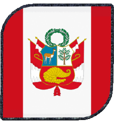 Fahnen Amerika Peru Platz 