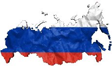 Fahnen Europa Russland Karte 