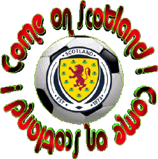 Mensajes Inglés Come on Scotland Soccer 