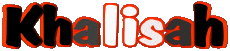 Nome FEMMINILE - Maghreb Musulmano K Khalisah 