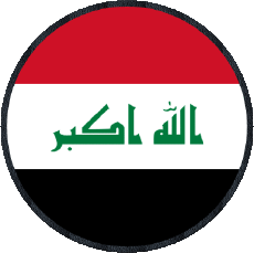 Fahnen Asien Irak Runde 