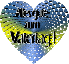 Messagi Tedesco Alles gute zum Vatertag 05 