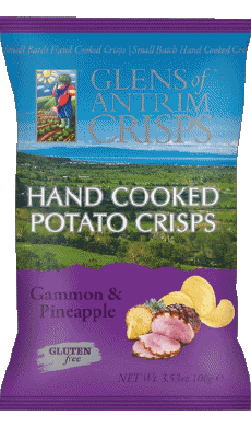 Food Snack - Chips - Crips U.K Glens of Antrim Crisps 