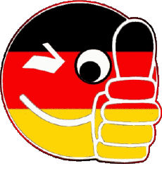 Banderas Europa Alemania Smiley - OK 