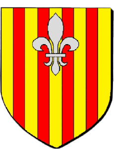 Banderas Francia Departamentos - Ciudades 83 SAINT MAXIMIN LA SAINTE BAUME 