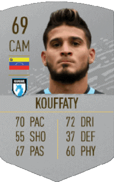 Multi Media Video Games F I F A - Card Players Venezuela Jacobo Kouffaty 