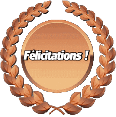Mensajes Francés Félicitations 12 