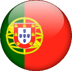 Drapeaux Europe Portugal Rond 