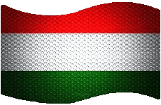 Drapeaux Europe Hongrie Rectangle 