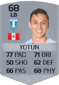 Jeux Vidéo F I F A - Joueurs Cartes Pérou Yoshimar Yotún 