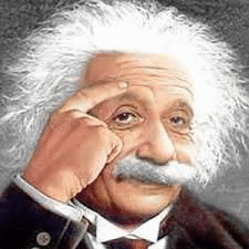 Humour - Fun PERSONNAGES Divers Albert Einstein 