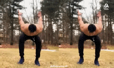 Humour - Fun PERSONNAGES Acrobatie Divers Gamelles - Fail 03 