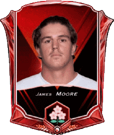 Deportes Rugby - Jugadores Japón James Moore 