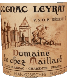 Boissons Cognac Leyrat 