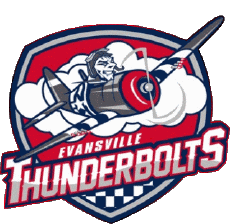 Sports Hockey - Clubs U.S.A - S P H L Evansville Thunderbolts 